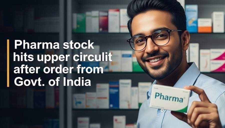 Pharma Stock Jump With Government Order