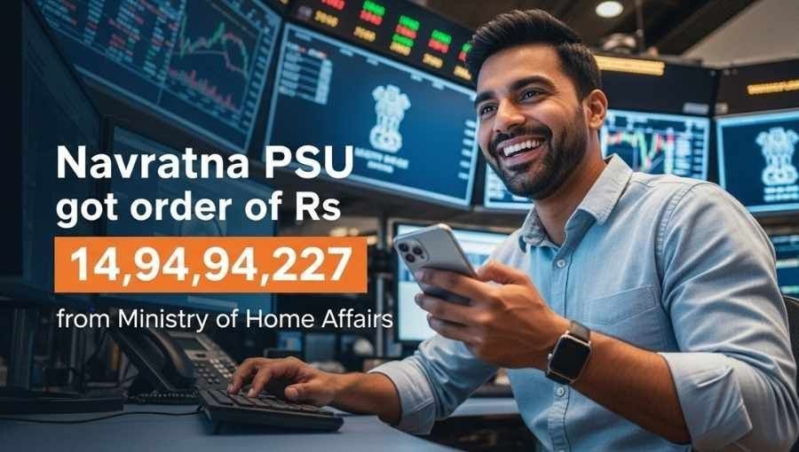 Navratana PSU Stock Got 149494227 Order
