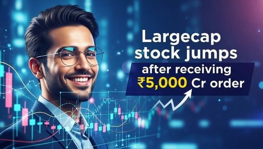 Largecap Stock Jump With 5K Cr Order