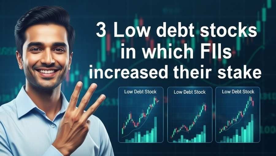 3 Low Debt Stock FIIs Increased Stake