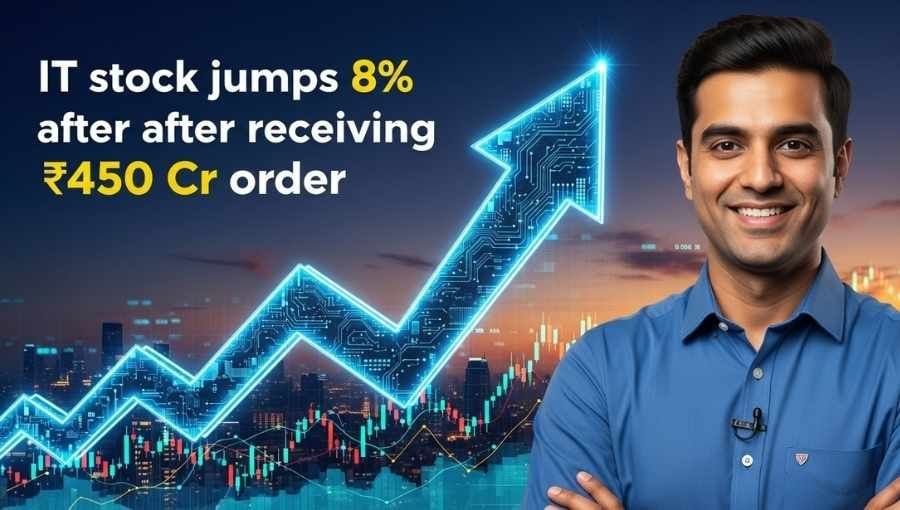 IT Stock Jump 8 Percente Got 450 Cr Order