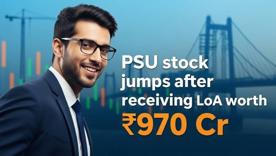PSU Stock Jump Recived 970 Cr LoA